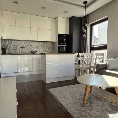 Rental of a modern 3-room apartment, 52 m², Mokotów district, Warsaw, Poland